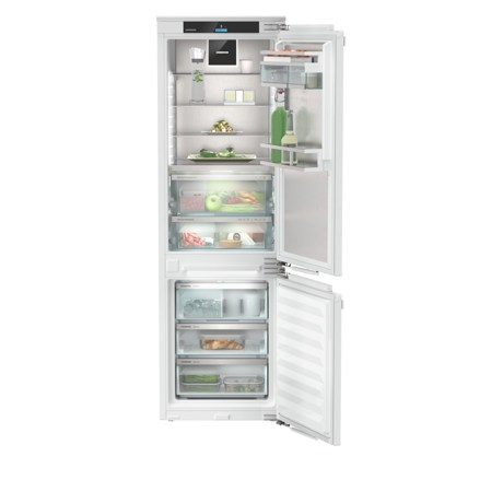 Combina frigorifica incorporabila Liebherr ICBNdi 5173 Peak, BioFresh Professional si NoFrost, 55 cm, 243 l, HydroBreeze, SmartDeviceBox, Fish & Seafood-Box, IceMaker, Clasa D